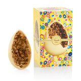 Venchi - Chocolade-ei, pistachesmaak, met hele pistache, met verrassing, glutenvrij, 500g, Paascollectie, cadeau-idee