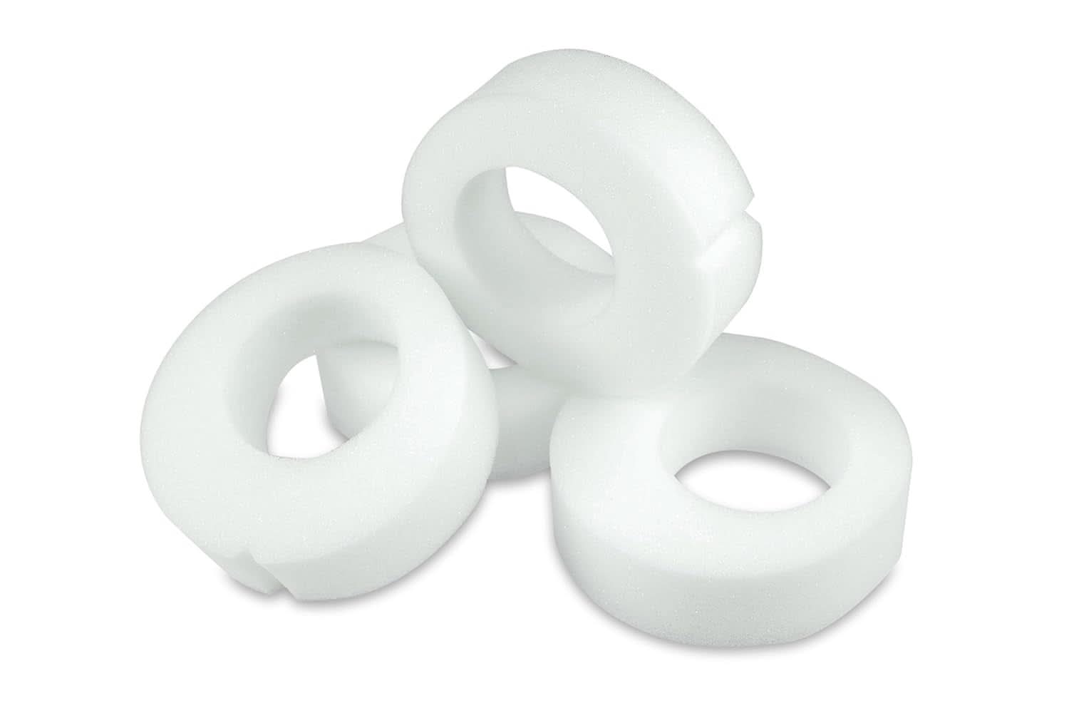ELANEE Brust-Ringe, Schutz Der Brustwarze Bh-Kontakt Durch Hohllagerung, Ideal Bei Wunden, Entzündeten Brustwarzen Durch Stillen, 10 Stück (222-00) Accessoires Voeding en borstvoeding Bebe Naty Shop