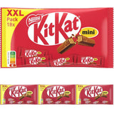 Nestlé Mini XXL chocoladerepen Melkchocolade knapperige wafelrepen 4-pack (1 x 301 g)