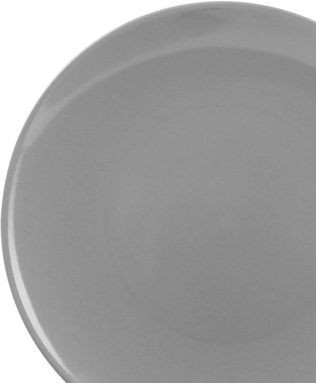 Amazon Basics 18-delige rokerige grijze serviesset van steengoed voor 6 personen