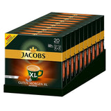 Jacobs Kaffeekapseln Guten Morgen XL Intense - 10er-pakket (10 x 20 Getränke) & Kaffeekapseln Krönung Crema, 200 Nespresso-compatibele Kapseln, 10er-pakket, 10 x 20 Getränke, 1040 g