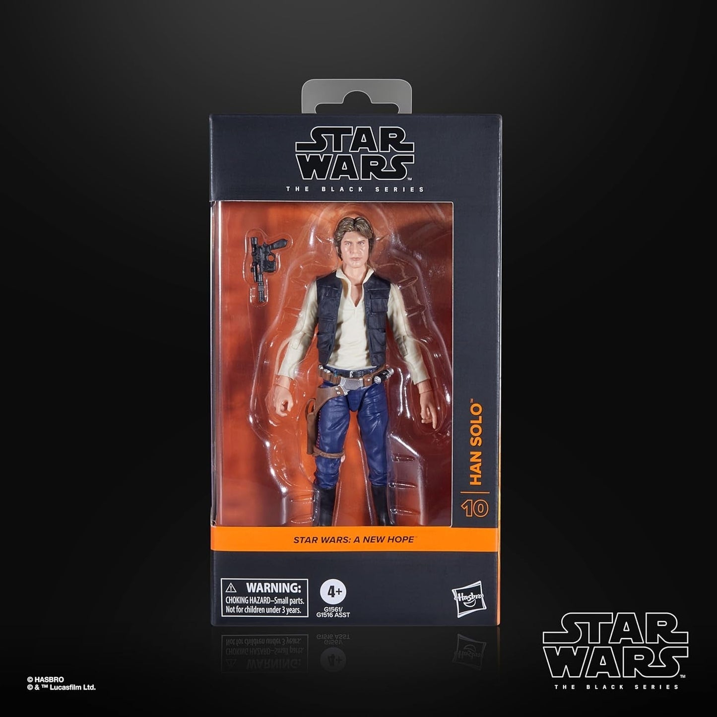 Star Wars The Black Series Han Solo, Star Wars: A Hope Premium verzamelbaar actiefiguur (15 cm) Actiefiguren Naty Shop