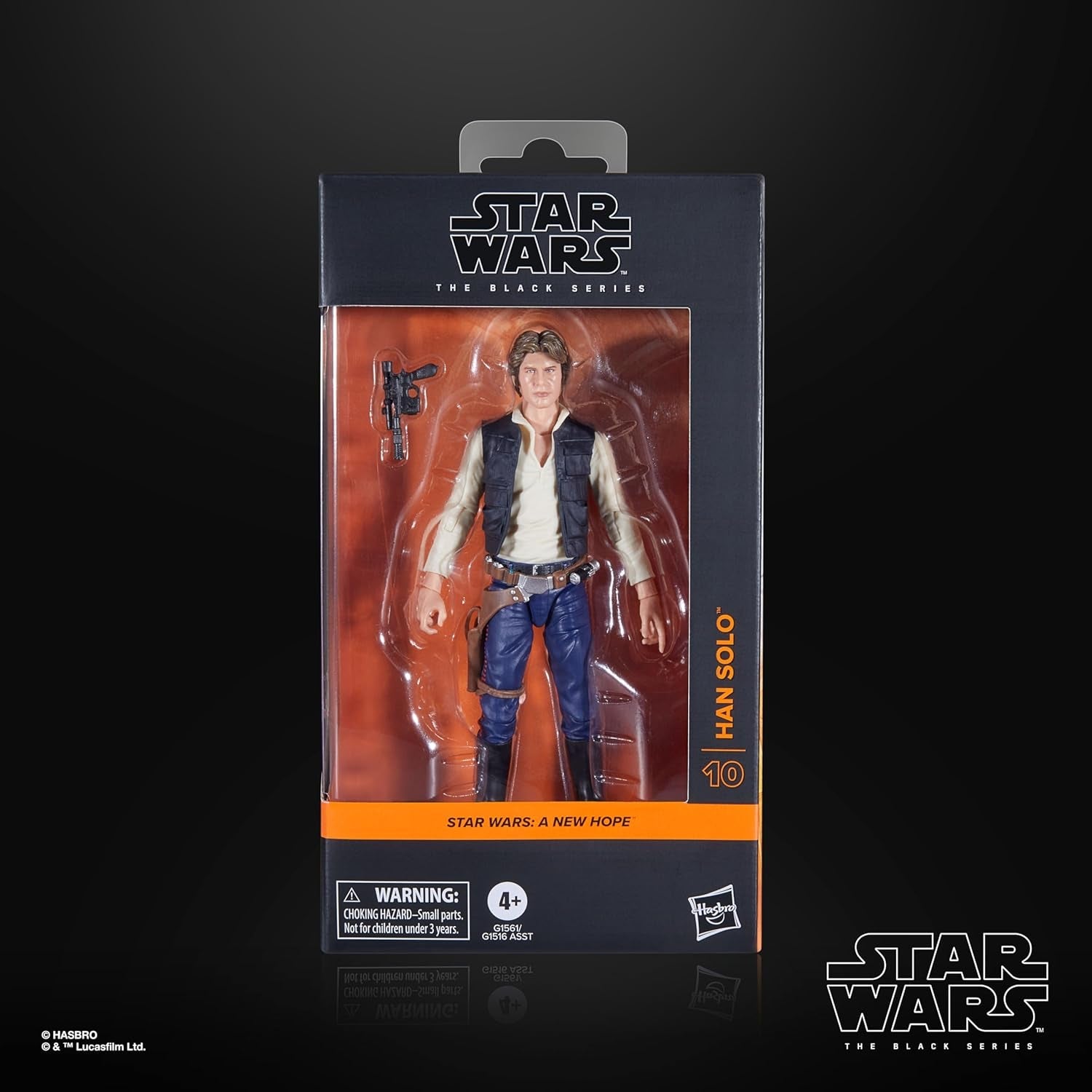 Star Wars The Black Series Han Solo, Star Wars: A Hope Premium verzamelbaar actiefiguur (15 cm) Actiefiguren Naty Shop