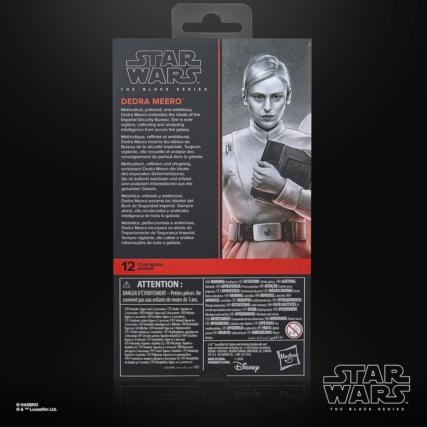 Star Wars Black Series Dedra Meero Andor verzamelfiguur, 15 cm actiefiguren Naty Shop