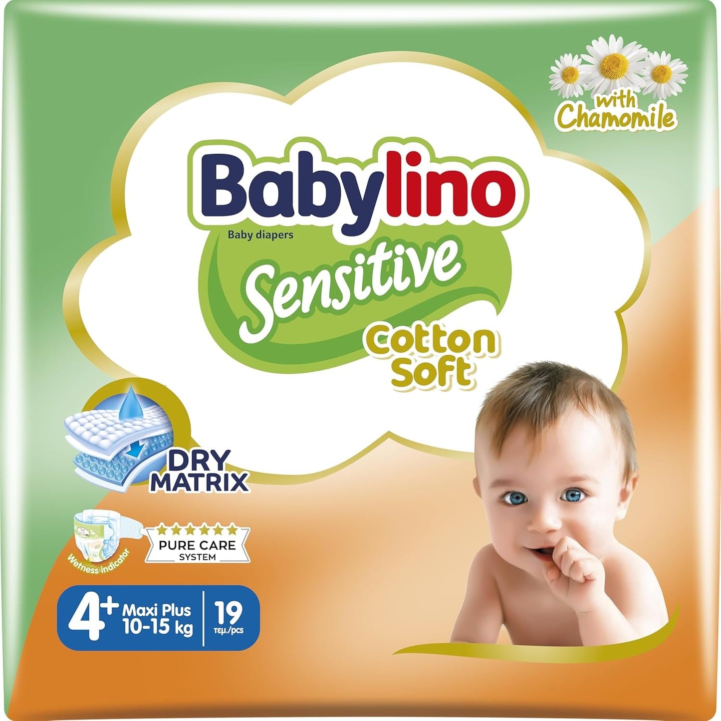 Babyluiers Sensitive maat 4, Maxi (8-13 kg), 20 stuks