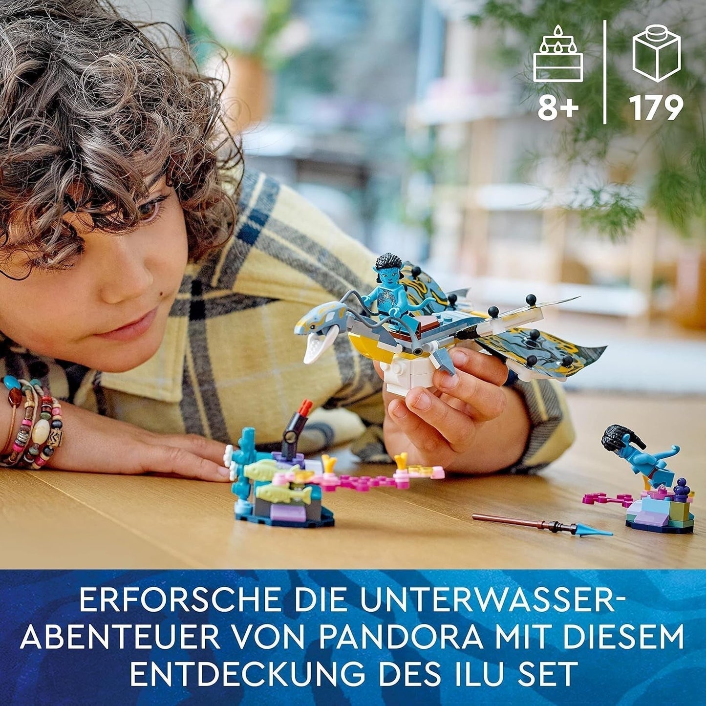 LEGO Avatar The Discovery of Ilu Water Path Bouwspeelgoed met onderwaterfiguur Pandora verzamelset voor kinderen en filmfans vanaf 8 jaar 75575 Bouwsets Besuchen in LEGO-Store