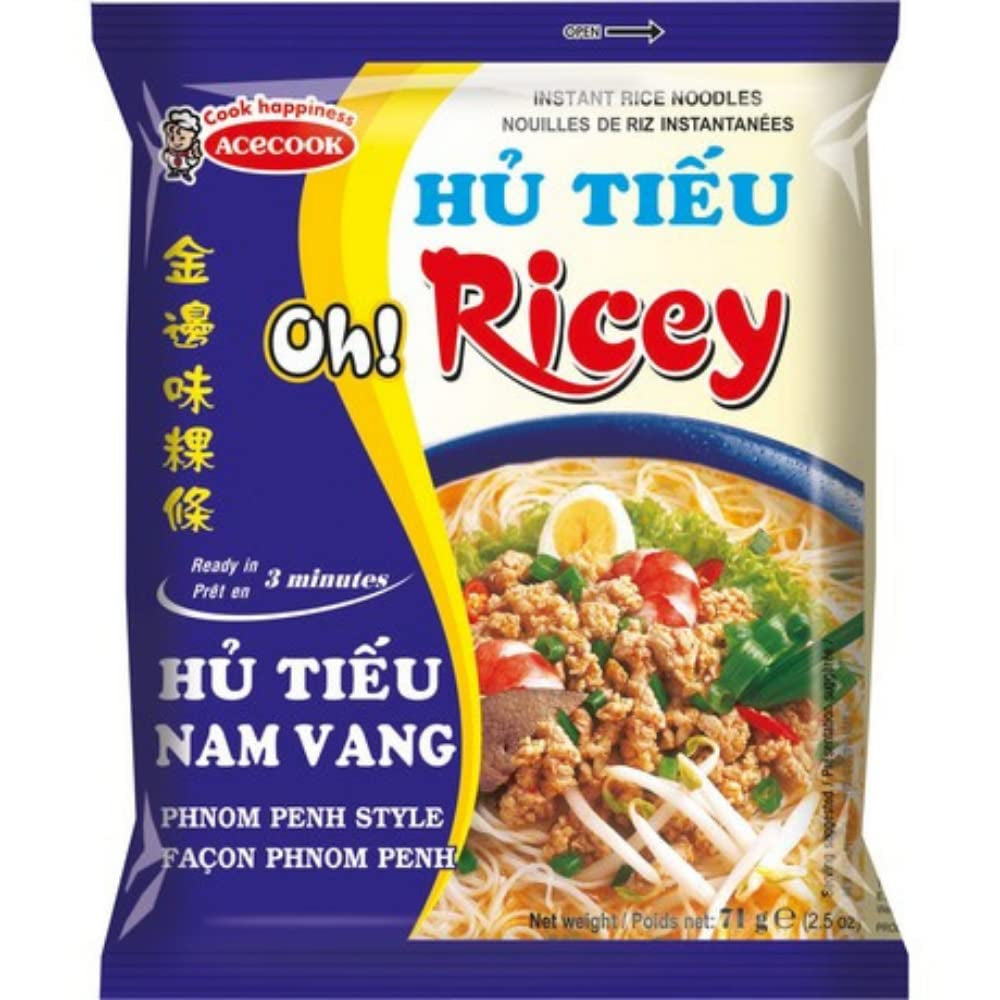 ACECOOK - OF Nam Vang Instant Rijstnoedels - Multipack (24 x 71 g)