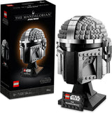 LEGO Star Wars Mandalorian helmmodel, verzamelkamerdecoratie en een prachtig cadeau voor volwassenen, bouwpakket, mannen, vrouwen, moeder, vader, collectiecadeau-idee 75328 Bouwsets Besuche den LEGO-Store Single