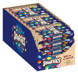 Nestlé SMARTIES Multipack, kleine rol, chocoladekleurige linzen, ideaal voor kinderverjaardagen, natuurlijke kleuren, zeshoekige rol, verpakking van 12 (12x (4 x 34g))