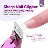 Saviland nagel manicure cutter cutter met 15 magneten, gelnagels nageltrimmer manicure nagel cutter voor kunstnagels gelnagels acrylnagels kunstnagels (rood rood)