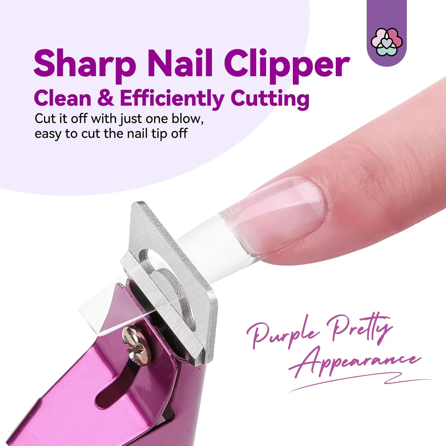 Saviland nagel manicure cutter cutter met 15 magneten, gelnagels nageltrimmer manicure nagel cutter voor kunstnagels gelnagels acrylnagels kunstnagels (rood rood)
