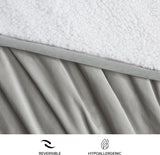 UGG 01465 Bliss Sherpa deken Volledig omkeerbaar voor bank of bed Machinewasbaar Gemakkelijk te onderhouden Zacht pluche Oversized luxe dekens 178 x 127 cm Seal Naty Shop Dekbedden en dekbedden