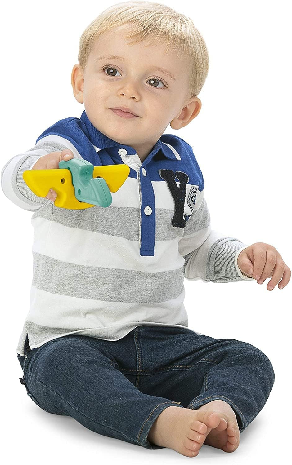 Chicco 2 In 1 Baby's Eerste Creatieve Bal - Eco+ 12-36 maanden Babyspeelgoed Naty Shop