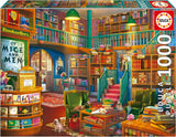 Educa - Puzzel van 1000 stukjes voor volwassenen | Bibliotheek. Afmetingen: 68 X 48 cm. Inclusief Fixpuzzel puzzellijm. 14 jaar lang (19925) Puzzle Naty Shop Standaardtitel