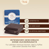 Venchi – Granblend Extra Zwart 75% GEEN toegevoegde suiker, 1 kg – GEEN kunstmatige zoetstoffen – glutenvrij – veganistisch