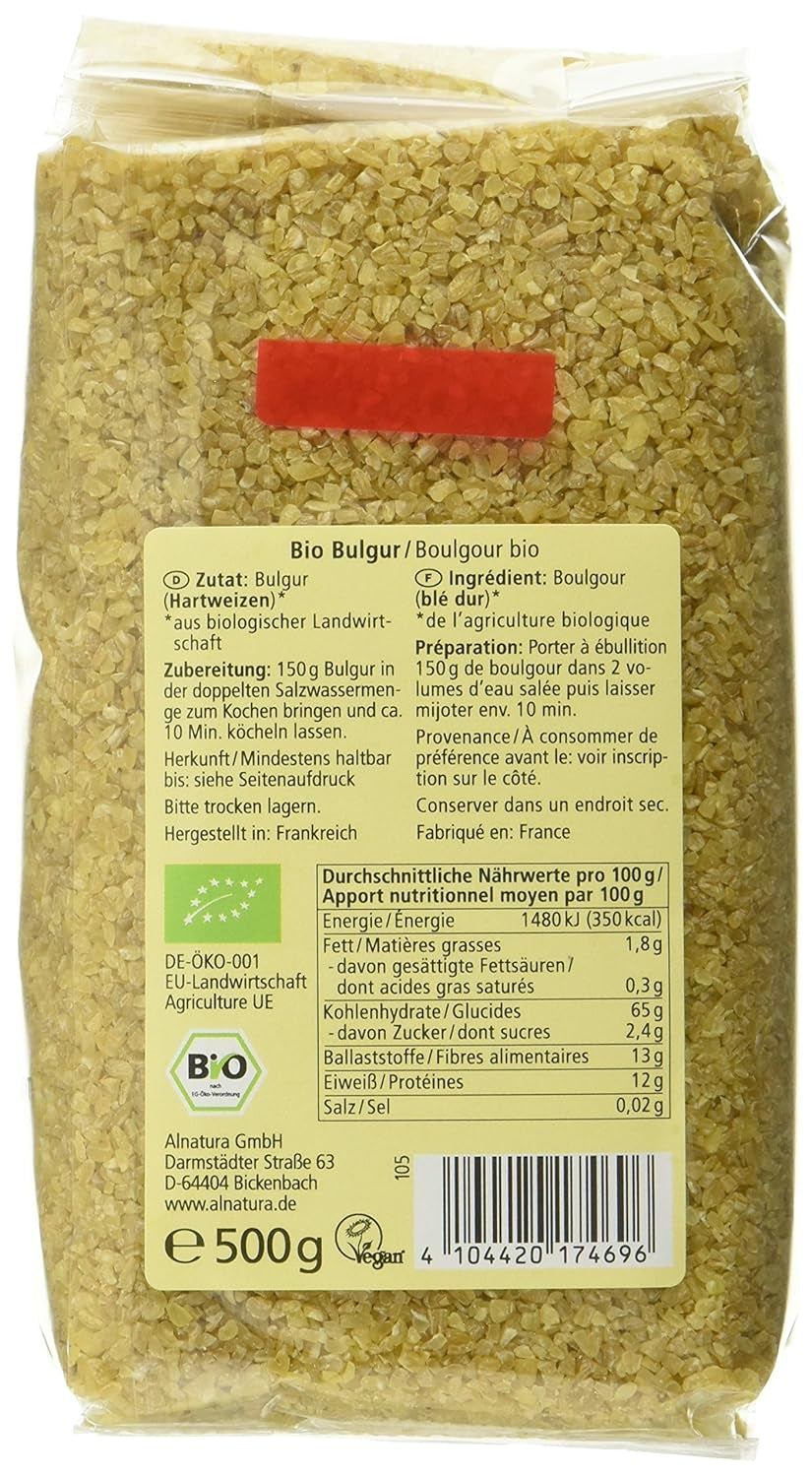 Biologische bulgur, 500 g