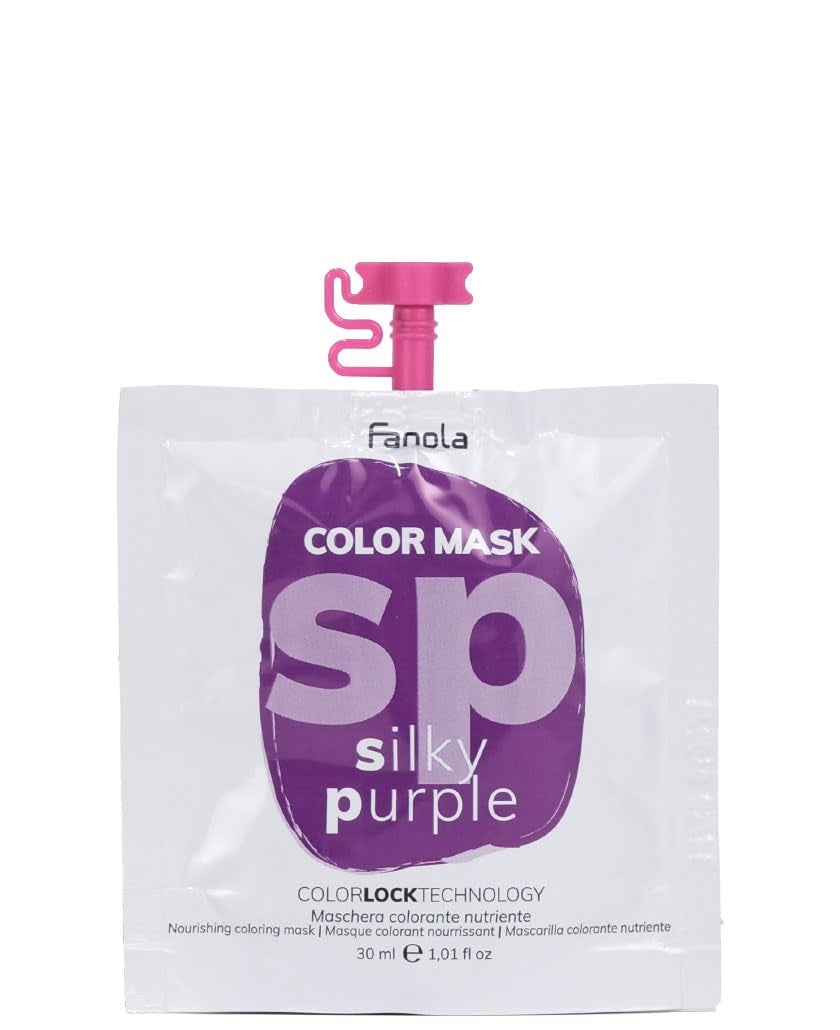 Fanola Color Mask Silky Purple 30 ml Haarmasker Naty Shop Standaard titel