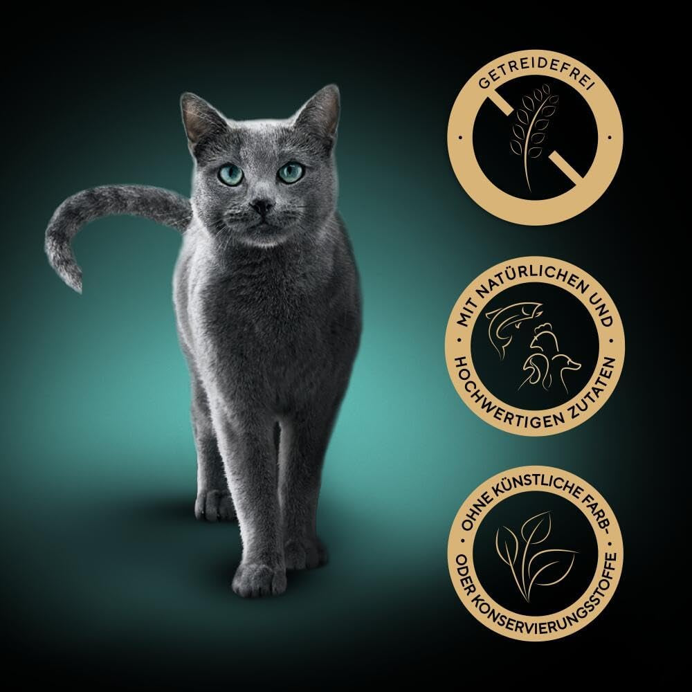 SHEBA Nature's Collection in jus - Nat kattenvoer van hoge kwaliteit, fijne variëteit (MSC) in geportioneerde zakjes - 72 x 85 g