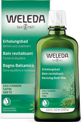 WELEDA, natuurlijke cosmetica Biologische badessentie met essentiële oliën van sparren- en zilverspar voor ontspanning en verzorging, badadditief voor innerlijke kracht, 200 ml Douche en bad Naty Shop