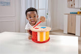 Hape dubbelzijdige houten trommel | muzikaal speelgoed voor kleine kinderen Jucarii Bebe Naty Shop