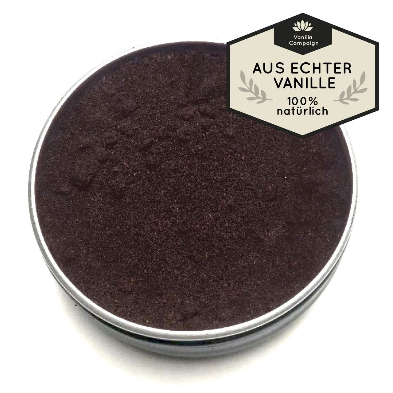 Premium Vanillepoeder van Echte Vanillebonen, Natuurlijk, Suikervrij, Geen Additieven, Fairtrade, Veganistisch (40G Zonder doos) Van Vanilla Campaign® Aromas Naty Shop 40 Gram
