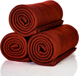 ALCLEAR 3 stuks Oeko Tex fleece dekens, kleur: antraciet, groot formaat 130X160 Cm, ruim 200 G/M2, bankdeken bankdeken deken woonkamerdeken, picknickdeken bankspreideken bedden en dekens Besuche den ALCLEAR-Store Chocoladebruin 3 stuks 130X160 Cm