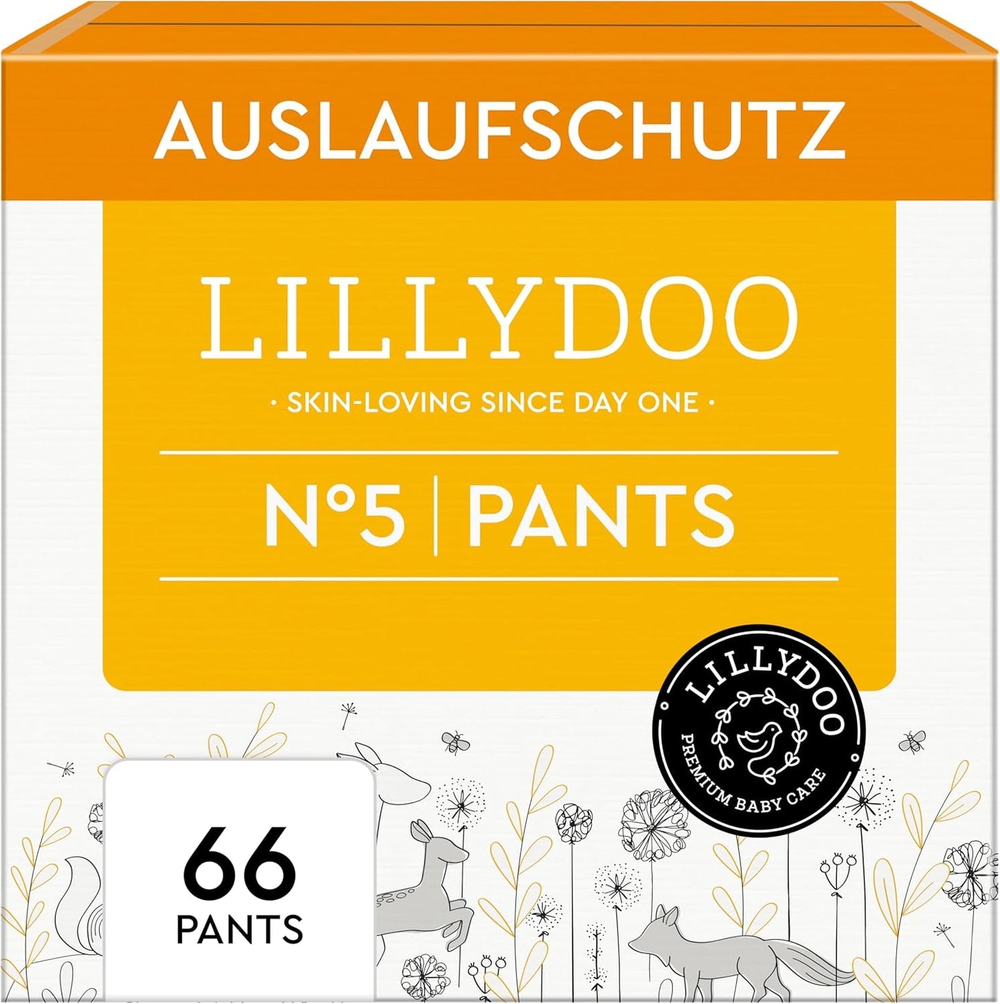 LILLYDOO Huidvriendelijke broek maat 5 (12-17 kg) Maanddoos (105 stuks)