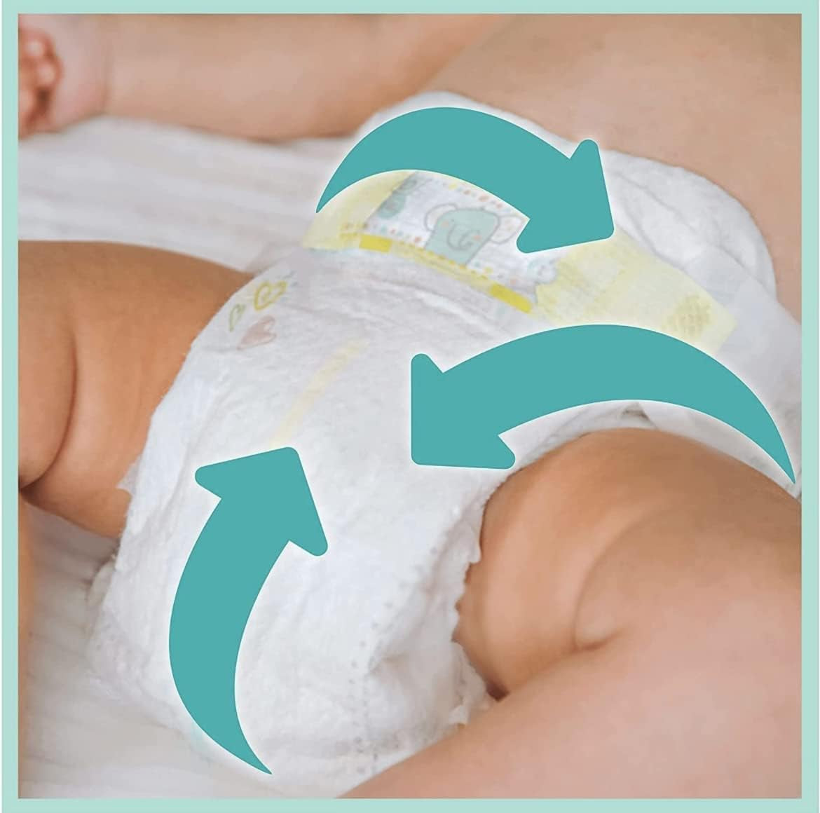 Luiers PAMPERS Baby-DRY maat 7 123