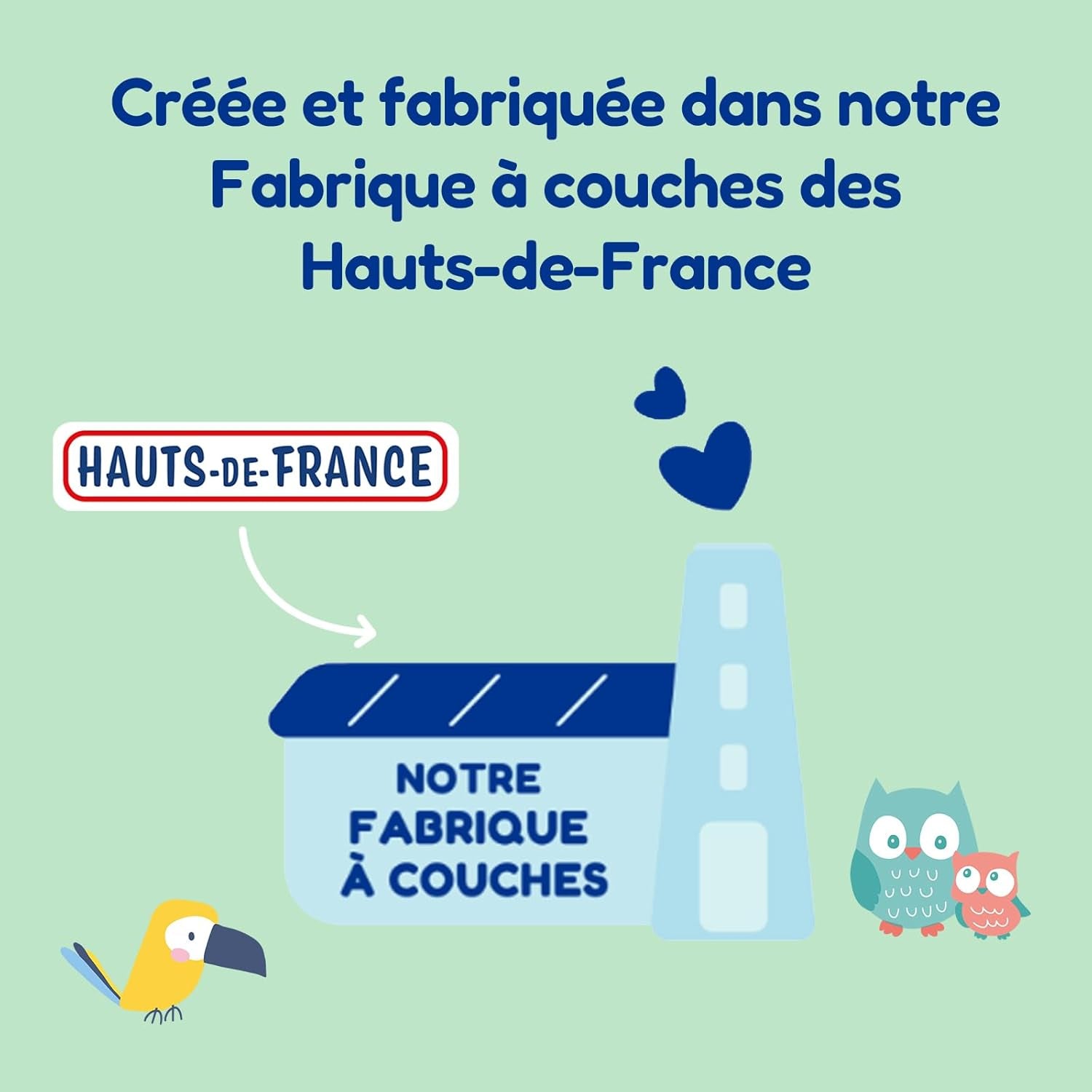 - Luiermaat 4+ 9-20 kg – Ökologische Babywaidern – natürliche Babypflege, hypoallergeen, ohne Parfüm und auslaufsicher – hermestellung in Frankreich – 126 wegwerpluiers – 1 maand