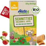 Alete Biologische Taartjes Met Volle Granen En Appel 6 x 22 g