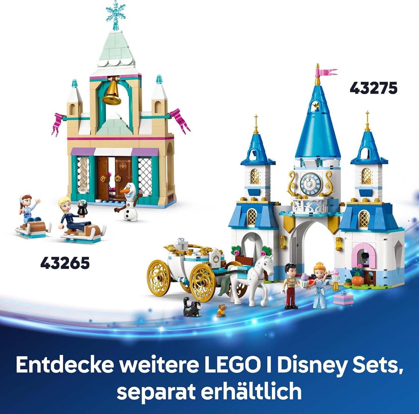 LEGO Ç€ Disney Encanto Mini House, bouwspeelgoed voor meisjes vanaf 5 jaar, fantasiespeelgoed en bouwset met Mirabel en Antonio Mini Dolls, een Capibara figuur en sleutel 43261 Bouwsets Besuche den LEGO-Store
