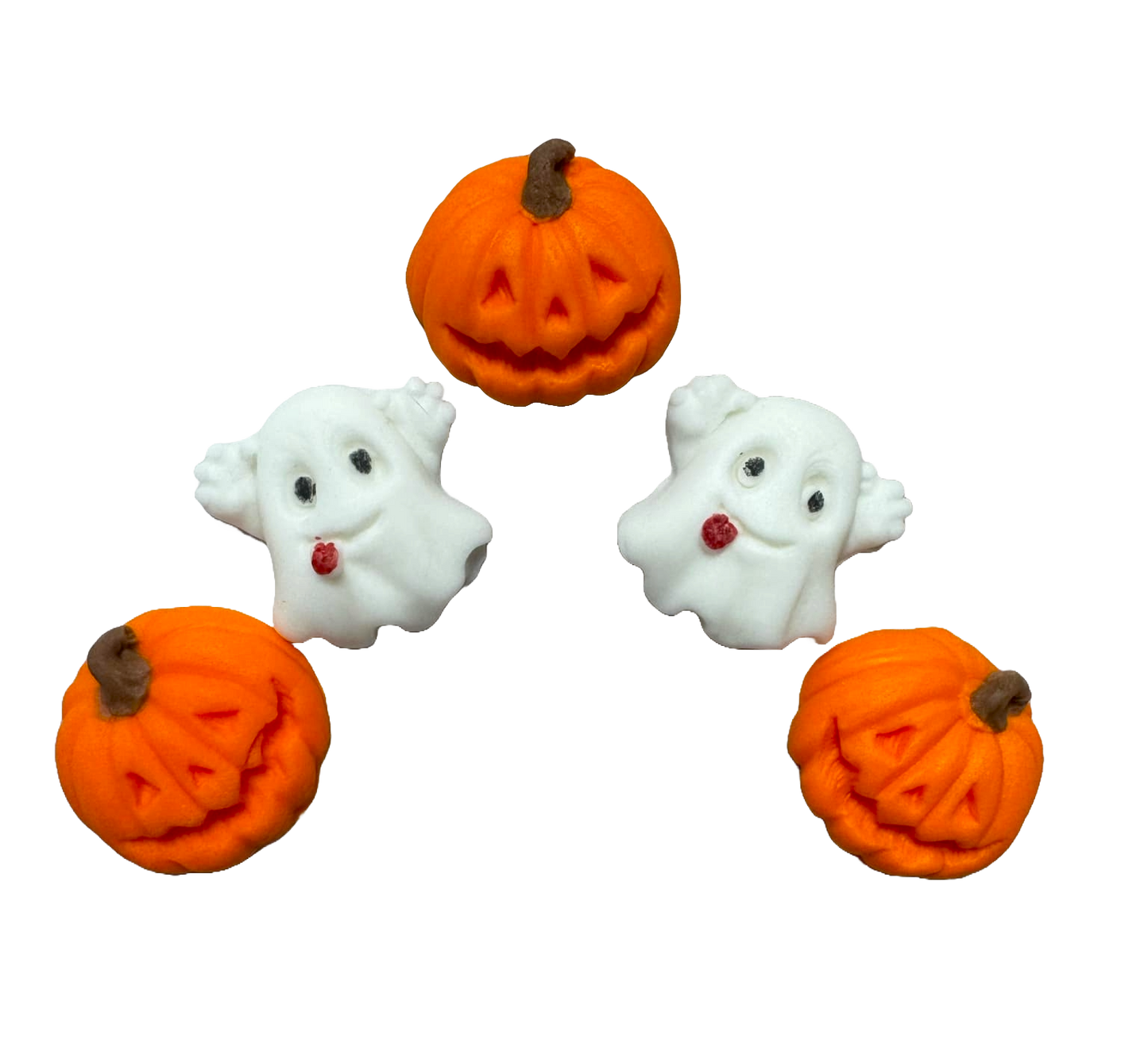 Set van 5 eetbare suikerdecoraties, Autumn Sugar Paste Decorations Naty Shop