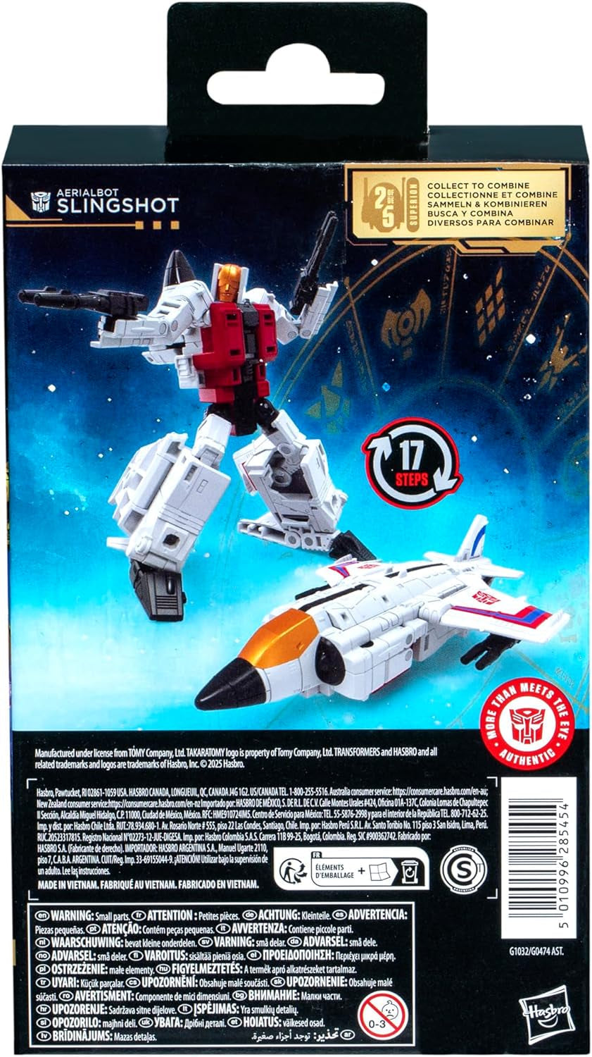 Transformers Age of the Primes Deluxe-Klasse Aerialbot Slingshot-actiefiguur Actiefiguren Naty Shop