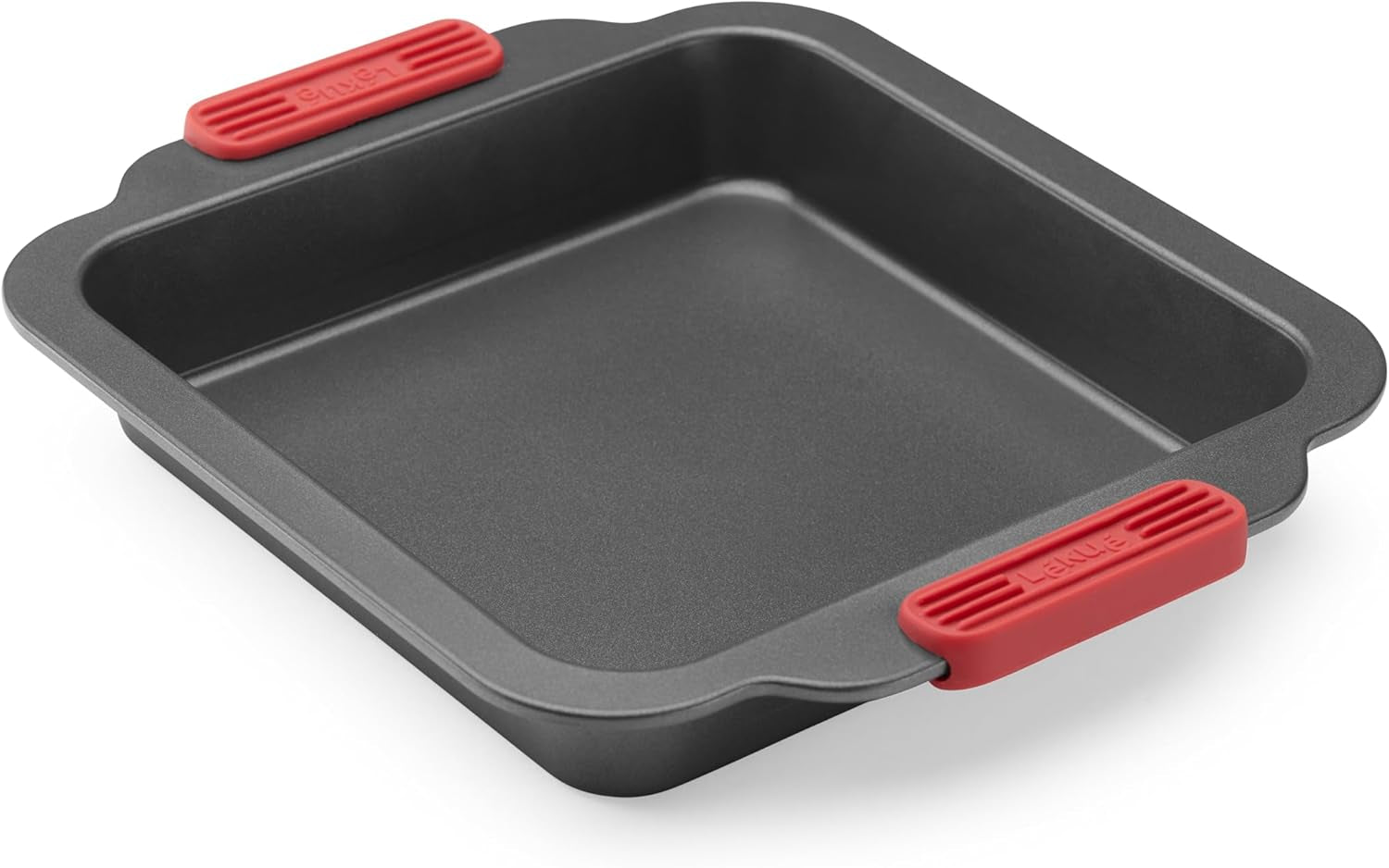 Lékué Muffin-Backform, Antihaftbeschichte, Metall, 6 Mulden Vormen en bakplaten Naty Shop Quadratische