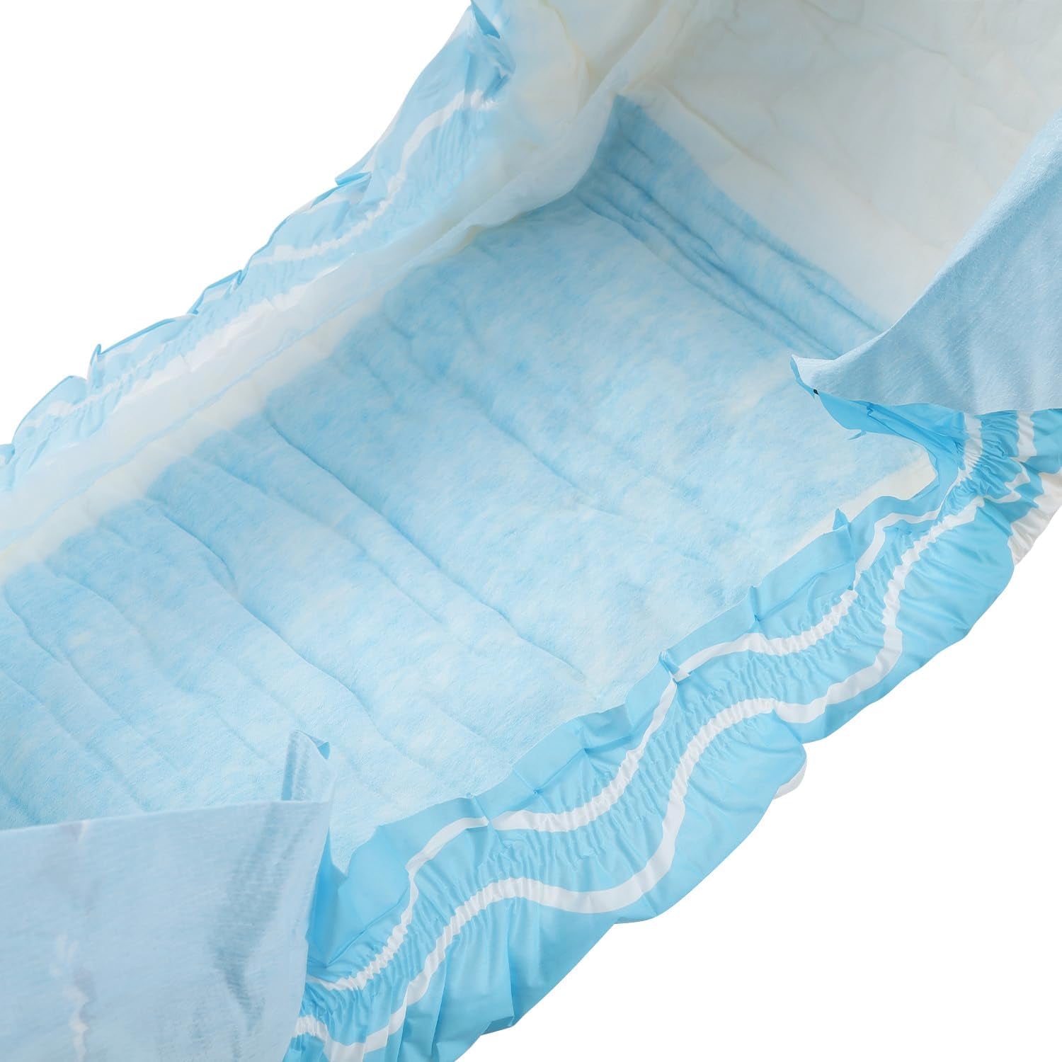 CutiePlusU luiers voor volwassenen, 10 stuks, wegwerpluiers voor dames en heren, maximaal absorptievermogen 's nachts - I Love Summer (middelgrote maat 71-96 cm)