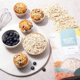 Wholefood Earth Jumbo Havermout - GMO-vrij - vegan - zuivelvrij - geen toegevoegde suiker 2 kg