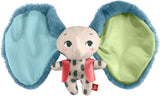 Fisher-Price Reuzeoorolifant - Schattig zacht knuffeldier met extra grote oren, gemaakt van 90% gerecycled plastic en FSC-gecertificeerde verpakking, voor baby's vanaf 3 maanden, HKD63 Bebe Naty Shop Elefant Toys