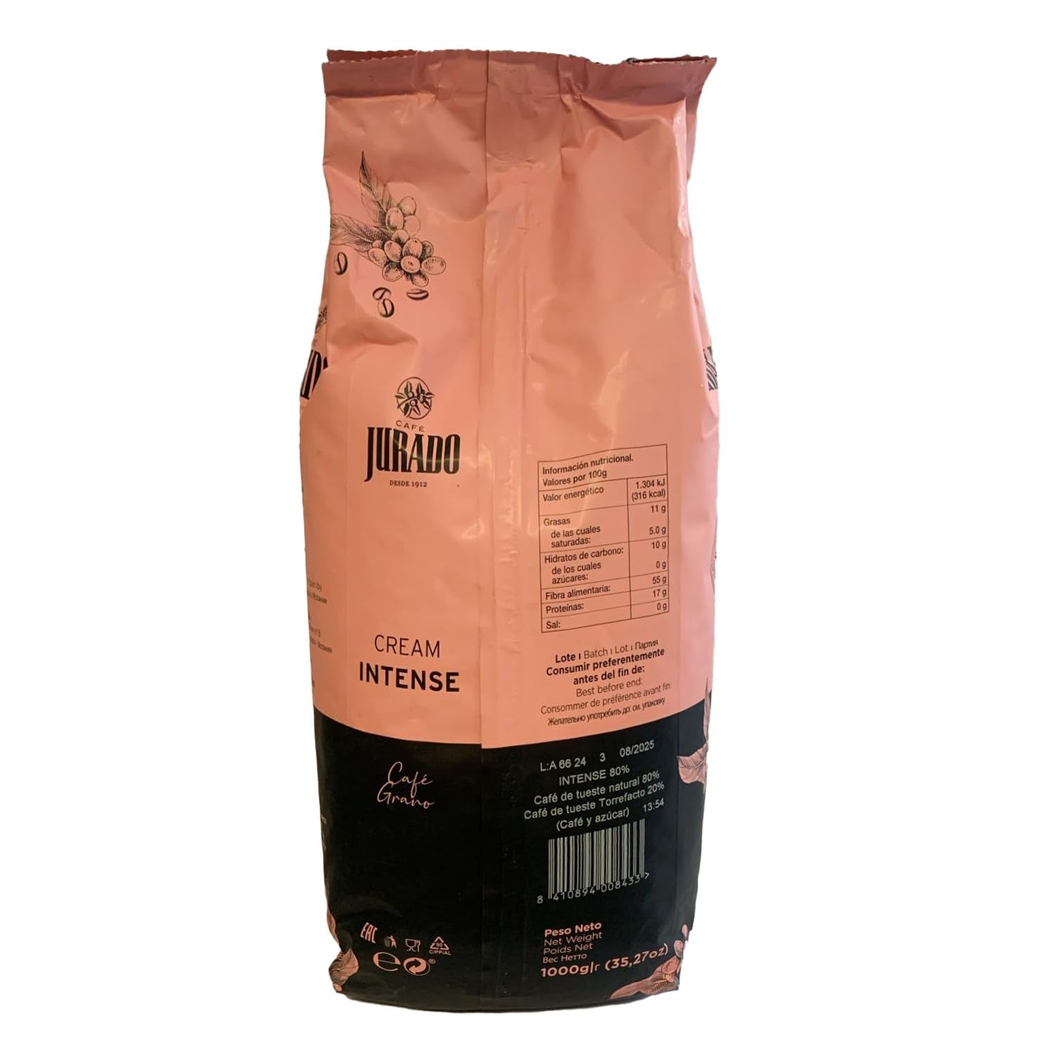 Gemalen Spaanse koffie / Café español mezcla - 3 x 1 kg