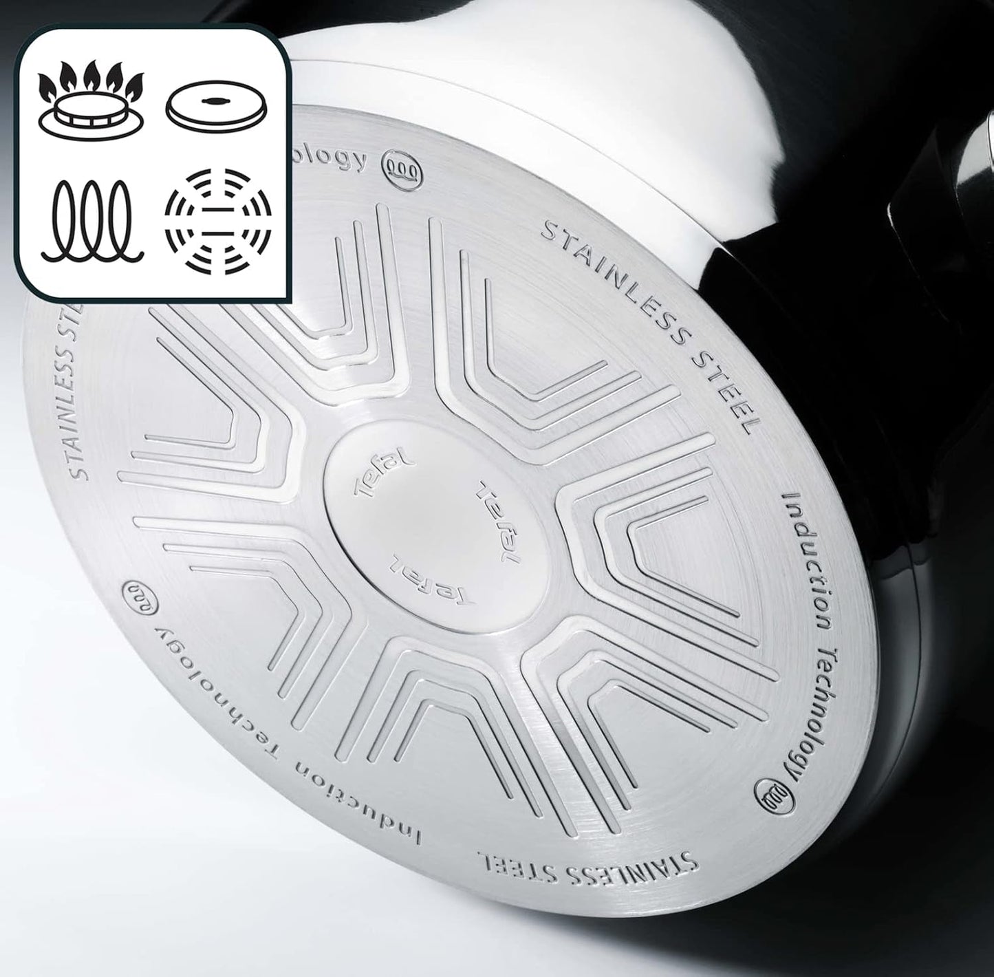 TEFAL DUETTO Pannenset 3-delig 20/24/28 cm, inductie Potten en pannen Naty Shop