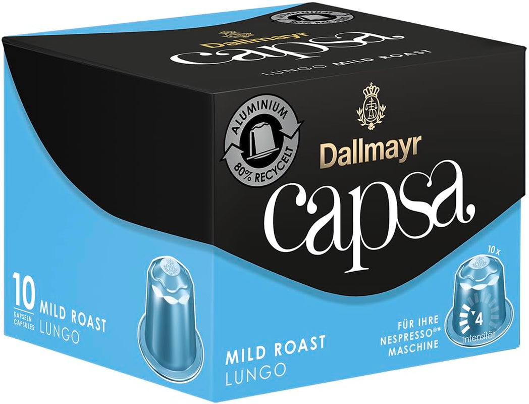 Capsa Lungo Mild Gebraden 10 Kapseln