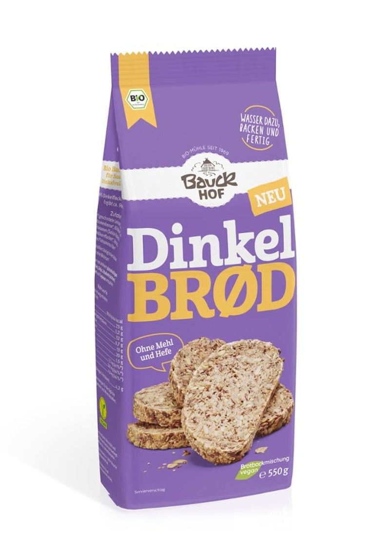 : Speltbrood - bakmix 550g Naty Shop Standaardtitel