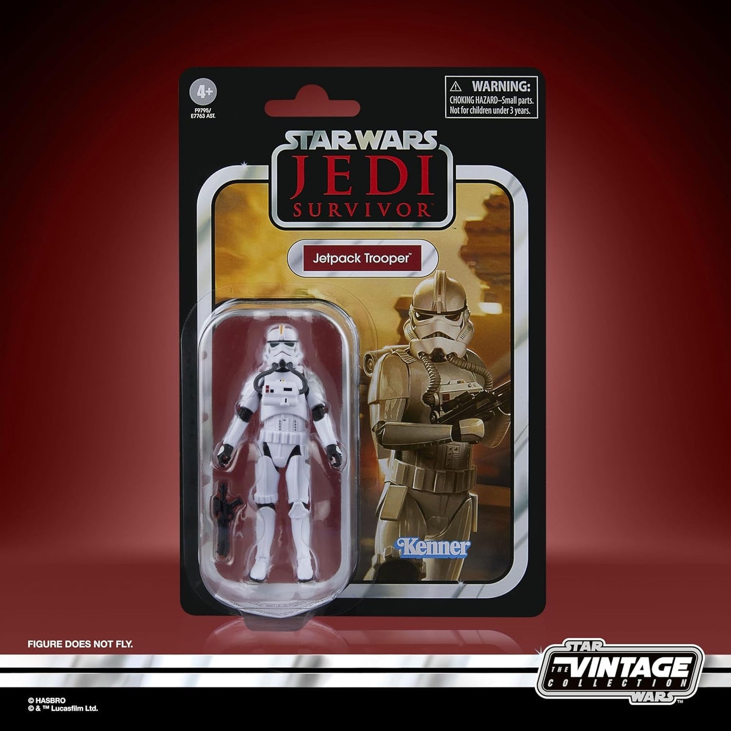 Star Wars Jetpack Trooper Vintage Collection Star Wars Jedi: Survivor actiefiguur (schaal van 9,5 cm) actiefiguren Naty Shop