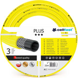 CELLFAST Tuinslang 3,4 inch 3-laags waterslang Tuin Flexibele irrigatieslang met duurzame draadversterking UV-bestendig Anti-algen 25 bar 50 meter en meer