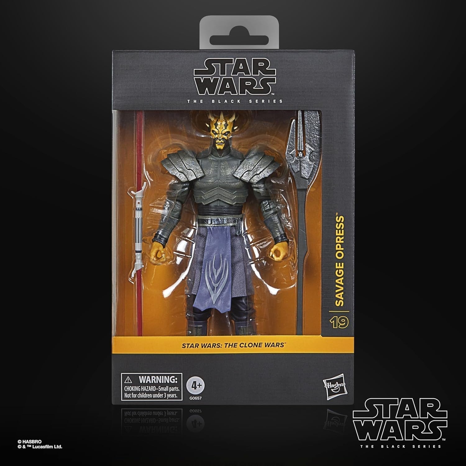 Star Wars Black Series Savage Opress, Star Wars: The Clone Wars Deluxe verzamelfiguur (15 cm) Actiefiguren Naty Shop
