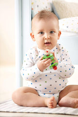 HABA 1068 - Flapsi grijpspeeltje, vrolijk speeltje voor baby's en peuters, gemaakt van hout vanaf 6 maanden, motorisch speeltje met rammelgeluid Babyspeelgoed Naty Shop