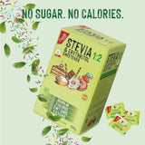 Stevia + Erythritol 1:2 Süßstoff | 204 Mythezak 2,5 G | 100% Natürlicher Zuckerersatz - 0 Kalorien - 0 Glykämischer Index - Keto en Paleo - 0 Kohlenhydrate - Kein GVO - Castello sinds 1907-510 G Zoetstoffen Naty Shop