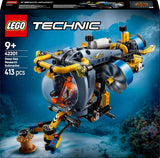LEGO Technic Deep Sea Explorer Onderzeeër bouwspeelgoed voor kinderen van 9 jaar oud Jongens en meisjes Creatieve verjaardagscadeau-ideeën Bouwbaar voertuig met roterende propellers 42201 Bouwsets Bekijk de LEGO-Store