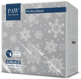 PAW - Airlaid servetten (40 x 40 cm) I 50 stuks I Perfect voor Kerstmis, winter en feestdagen I Kerstavond tafeldecoraties I Airlaid stofachtige servetten Wintertakken I Wintertakken
