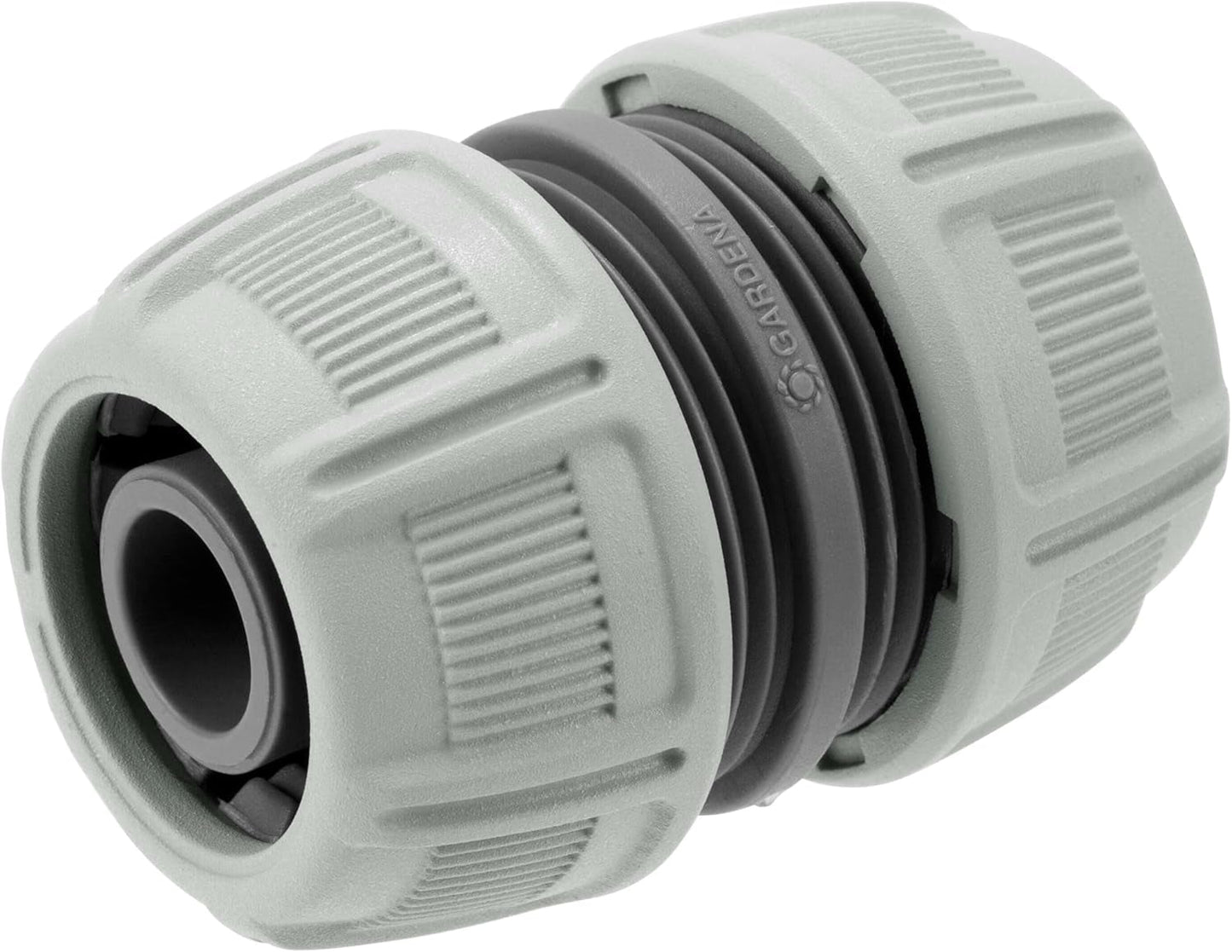 Gardena 13 mm (1/2 inch) en 15 mm (5/8 inch) Reparateur: Snelle en eenvoudige slangreparatie zonder gereedschap, Power Grip, hoge klemkracht, in doos (18232-20)