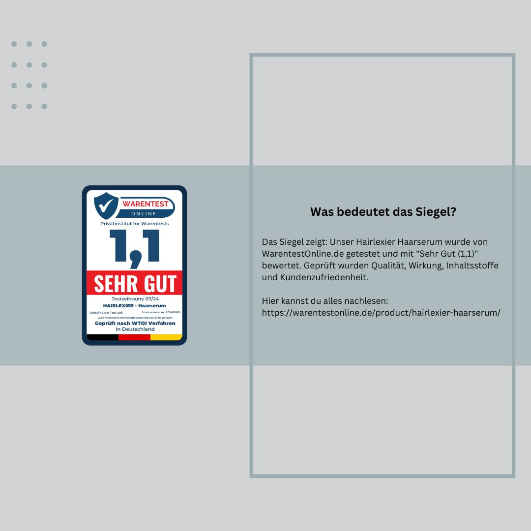 Hairlexier Haargroeimiddel voor vrouwen - Rozemarijn Haarolie, Ricinusolie Haarolie, Lavendelolie, Natuurlijk haarserum tegen diffuus haarverlies, Ondersteunt de haargroei, Veganistisch & Biologisch + Werkboek Haarverzorging Naty Shop